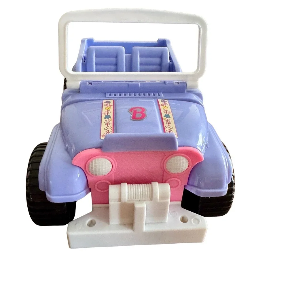 1997 Vintage Barbie Jeep Wrangler Purple & Pink Mattel
